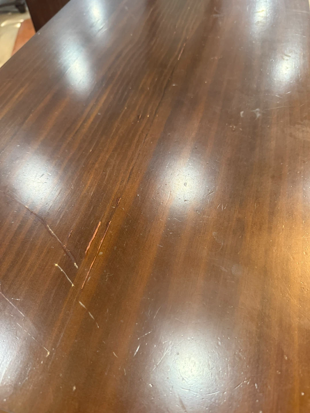 Queen Dark Wood bedroom Set
