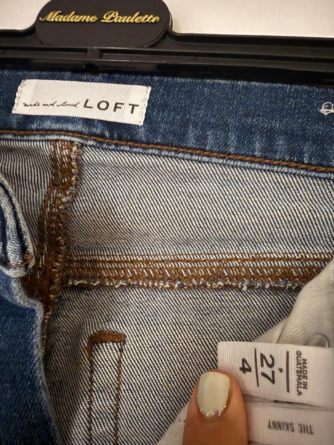LOFT Skinny Jeans Women's Size 4 - photo 3
