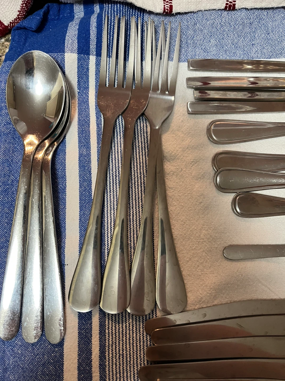 Stainless Steel mismatched Cutlery Set