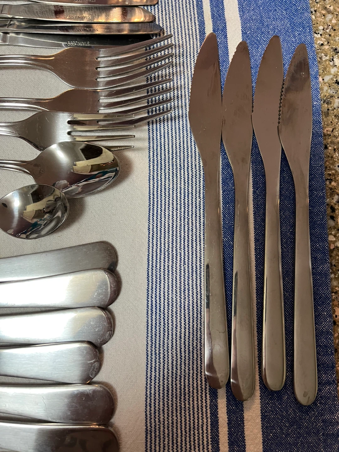 Stainless Steel mismatched Cutlery Set - photo 4