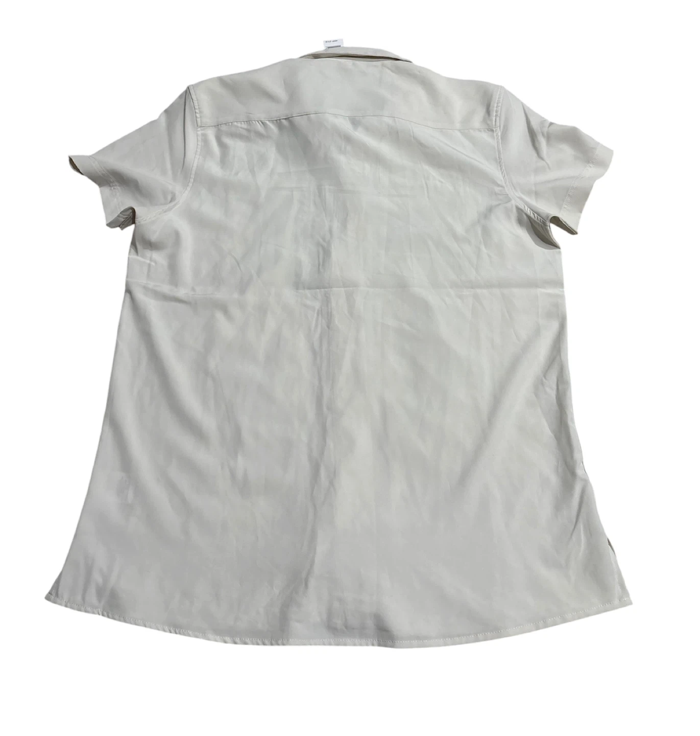 Cabana Men's Short Sleeve Shirt - Beige - Size M - photo 3