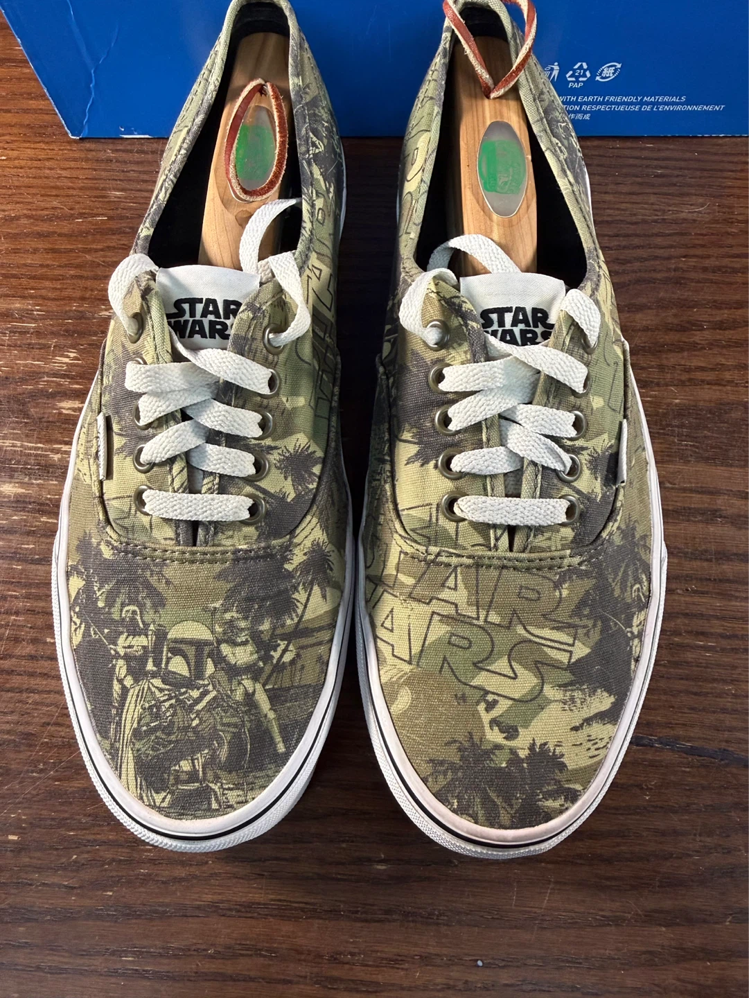 Vans Classic Star Wars Authentic Boba Fett Men’s Shoes Sz US 11 - photo 5