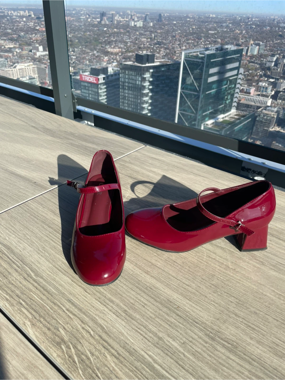 Cider Mary Jane Heels - Red Patent - photo 2