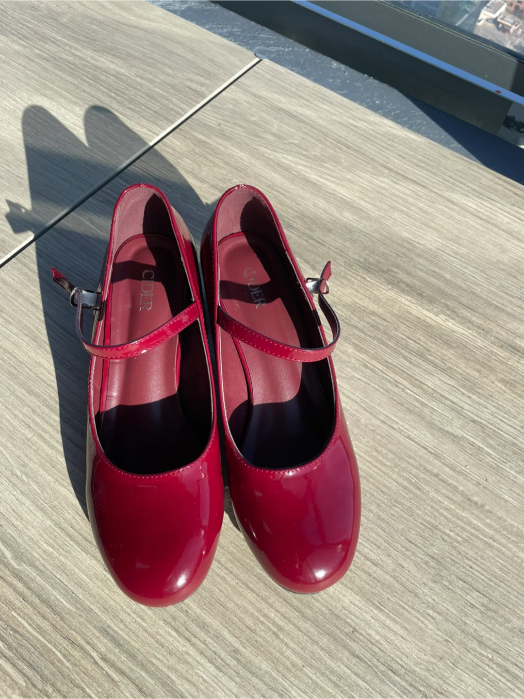 Cider Mary Jane Heels - Red Patent - photo 3
