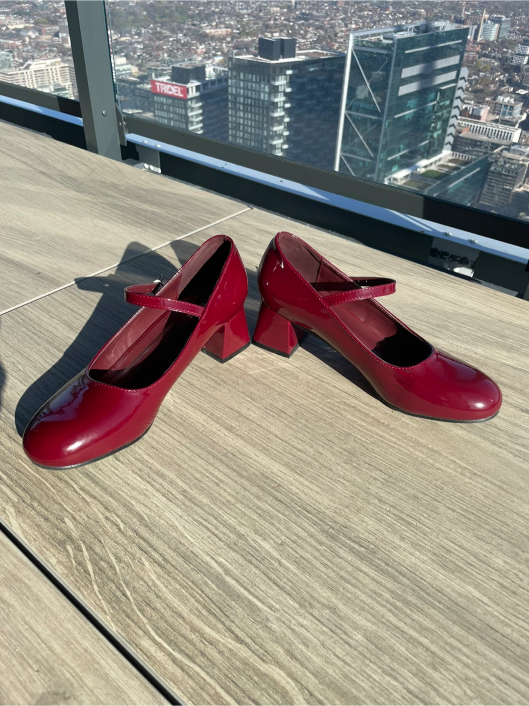 Cider Mary Jane Heels - Red Patent - photo 4