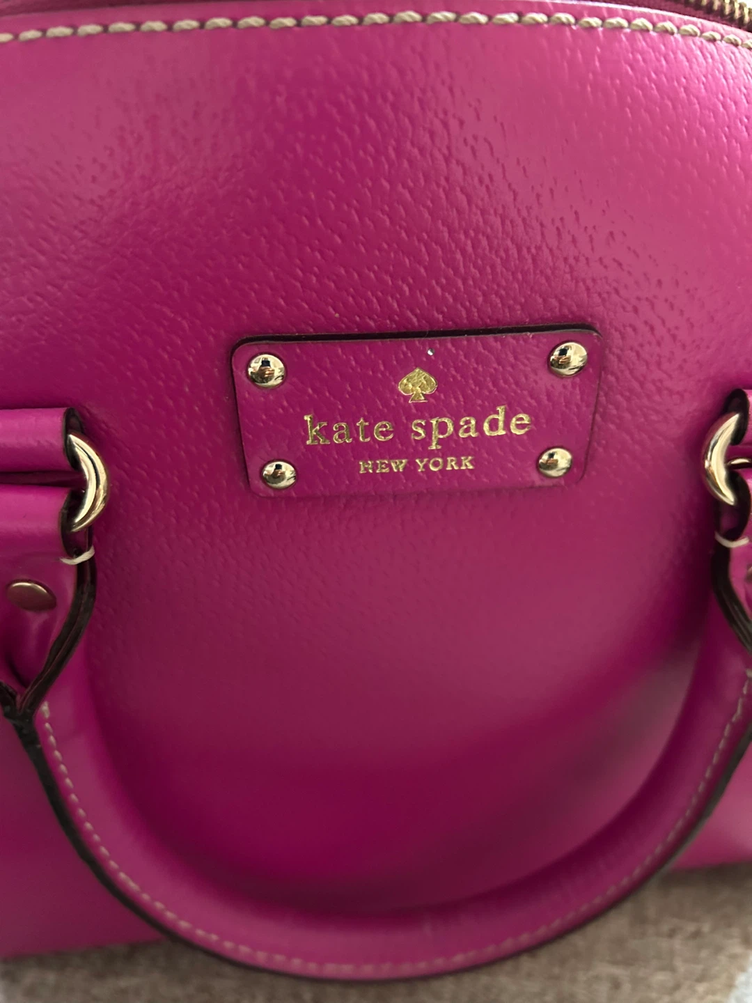 Kate Spade New York Pink Leather Satchel Handbag - photo 3