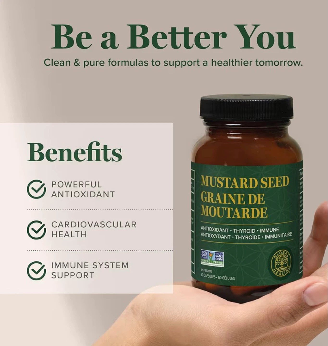 Global Health Mustard Seed Capsules (60 Count) - photo 3