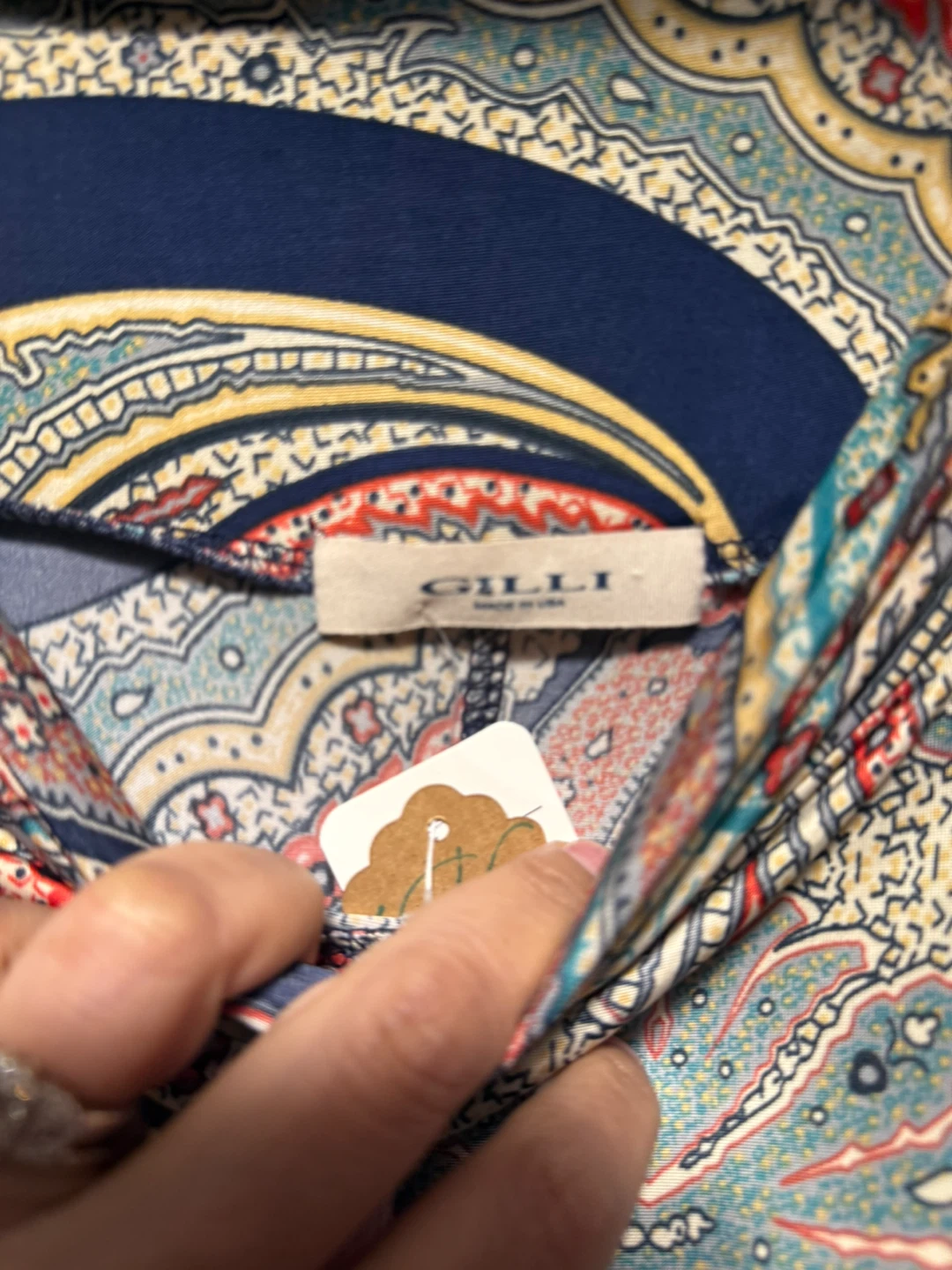 Japra Paisley Print Midi Skirt - Size M - photo 5