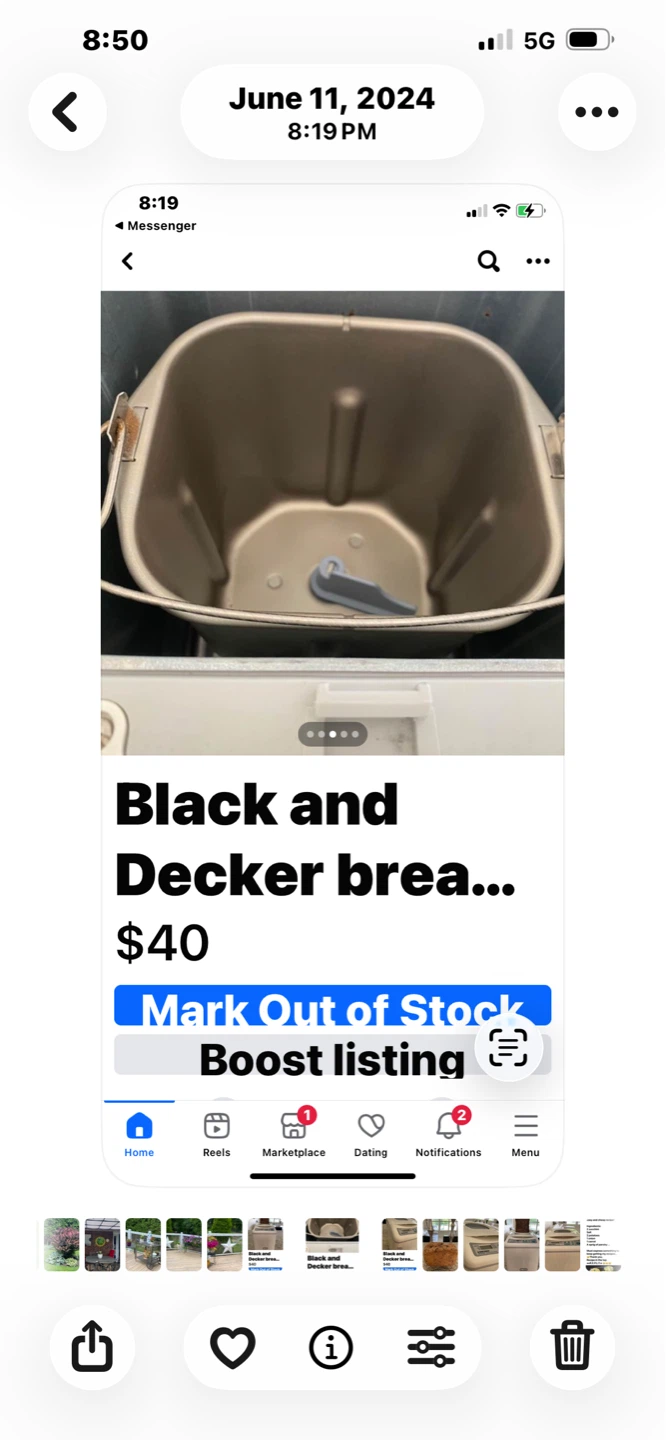Black and Decker Bread Maker - photo 2