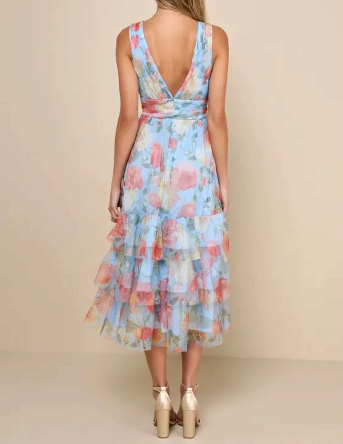 Size XL Lulus floral dress - photo 2