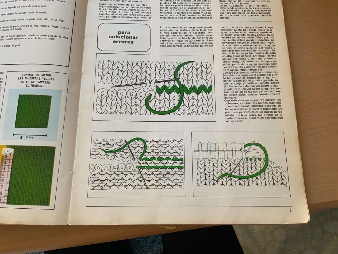 El Arte de Tejer '74 Knitting Pattern Book - photo 3