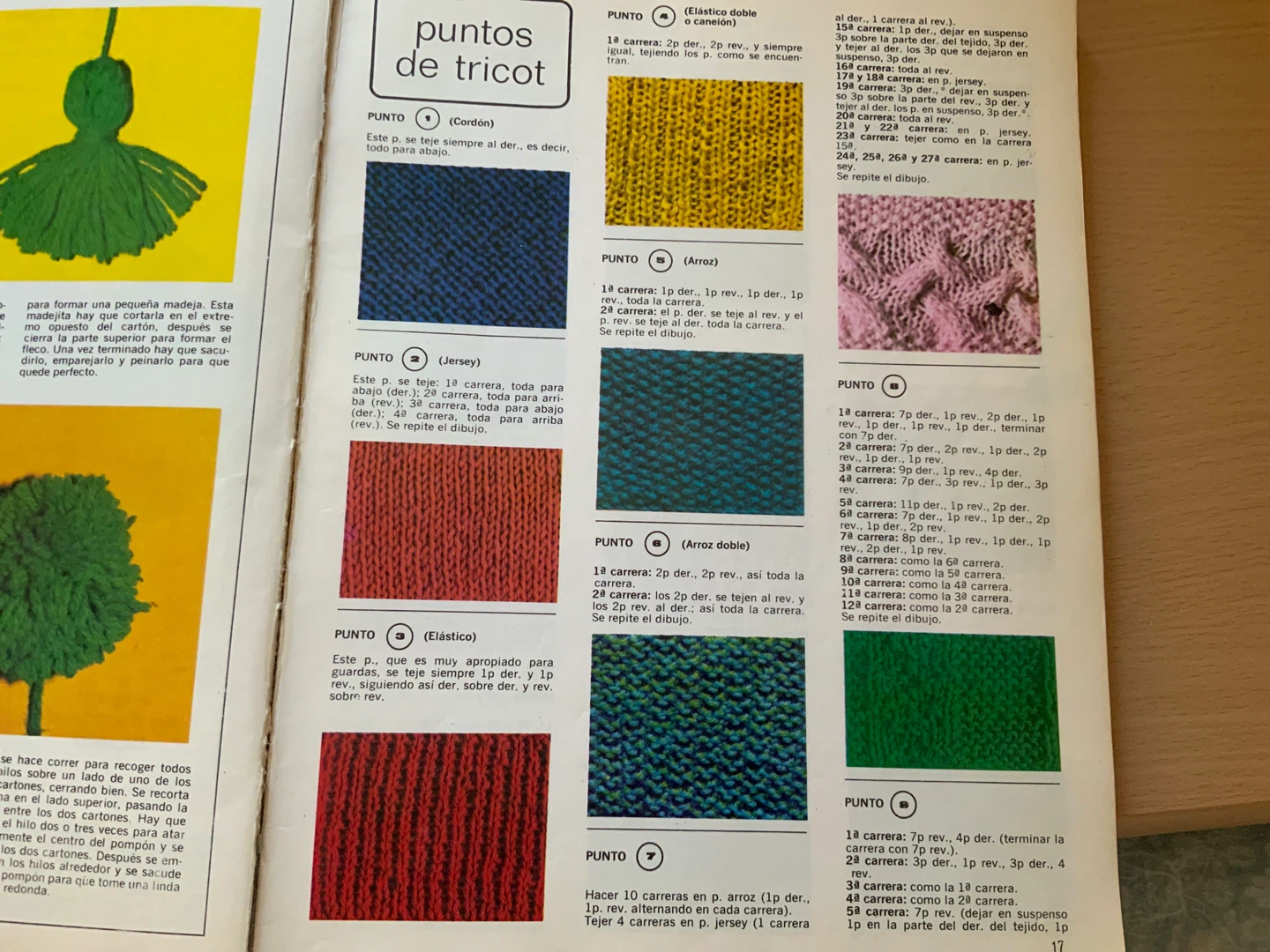 El Arte de Tejer '74 Knitting Pattern Book - photo 5