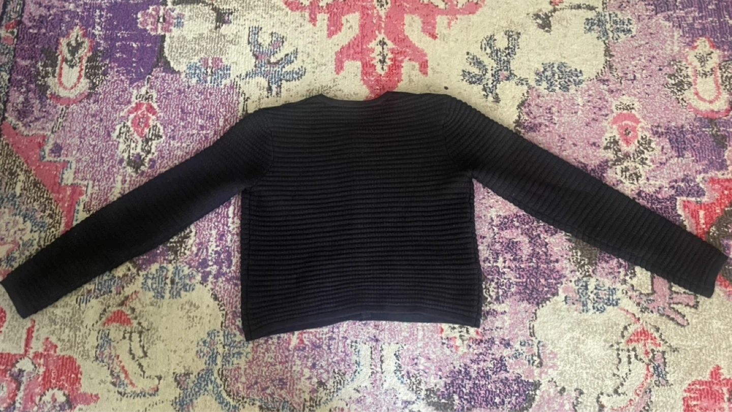 Hilary Radley Black Cardigan M/M - photo 2