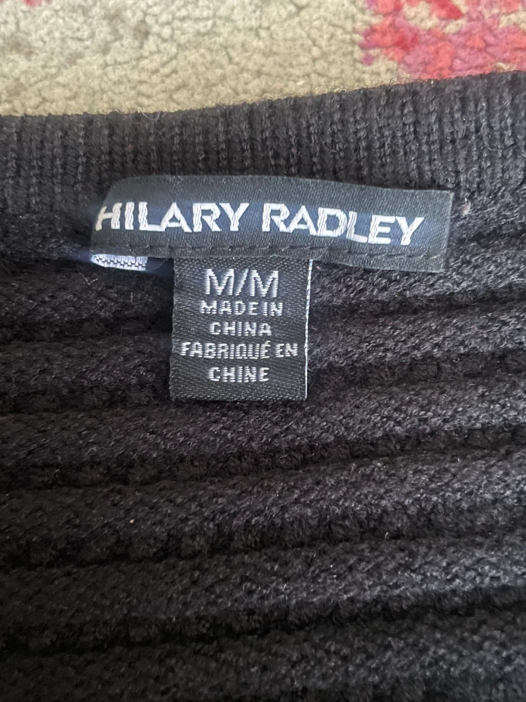 Hilary Radley Black Cardigan M/M - photo 3