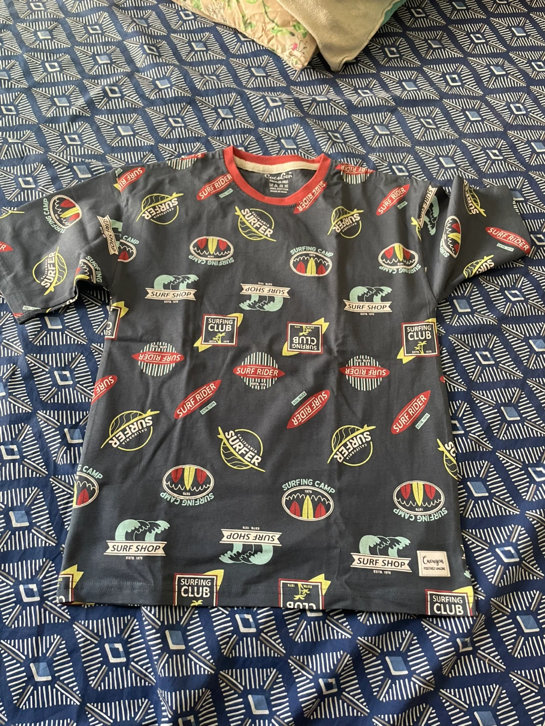 CucuGen Boys' Surf Theme T-Shirt and Shorts 🌱