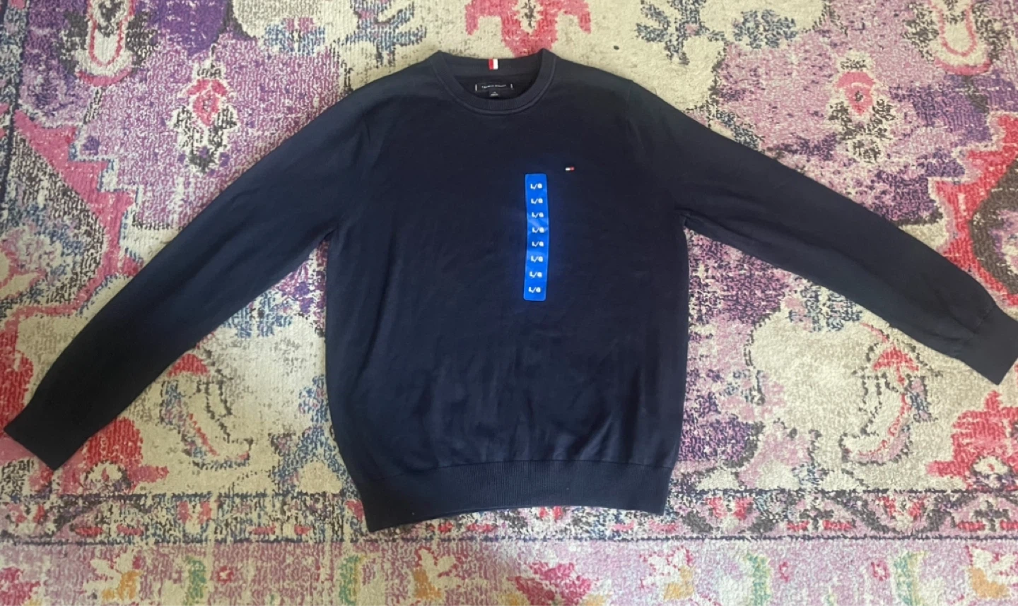 Tommy Hilfiger Crewneck Sweater L/G Navy