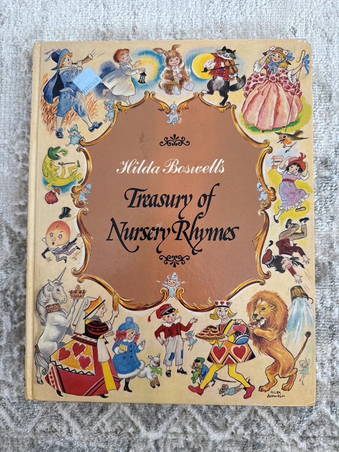 Hilda Boswell's Treasury of Nursery Rhymes Book