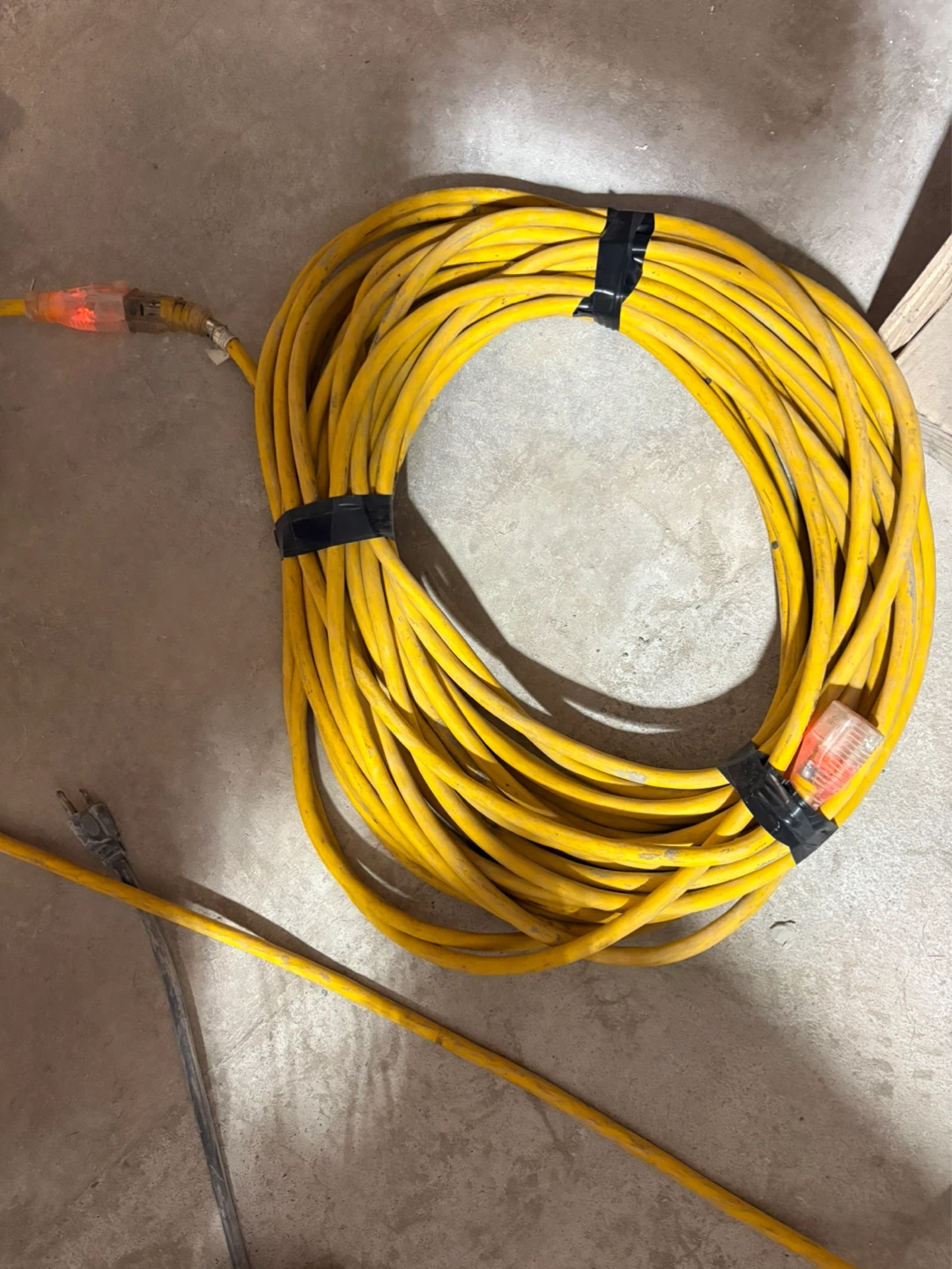 Yellow Extension Cord