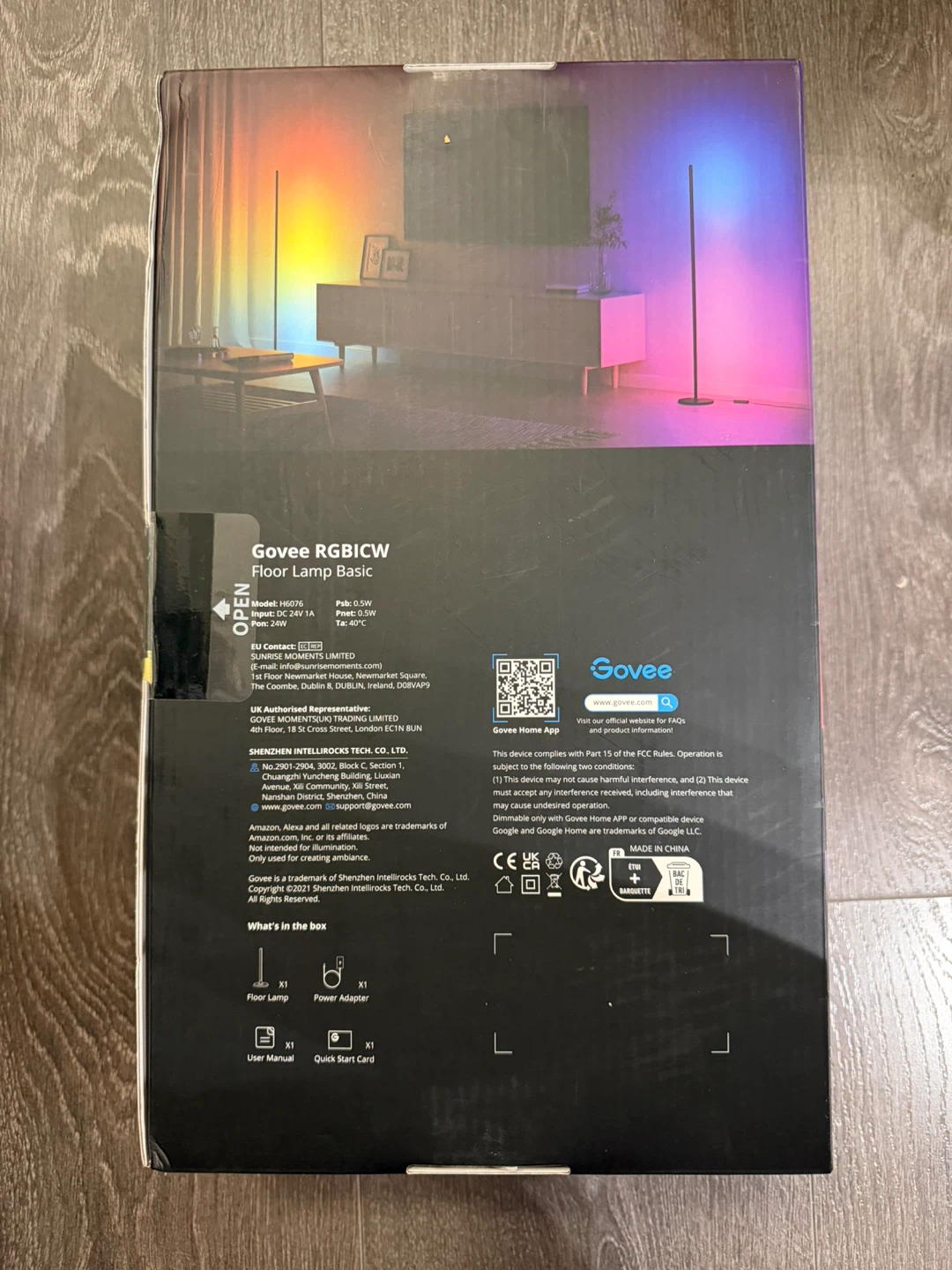 Govee RGBICW Floor Lamp Basic - photo 2