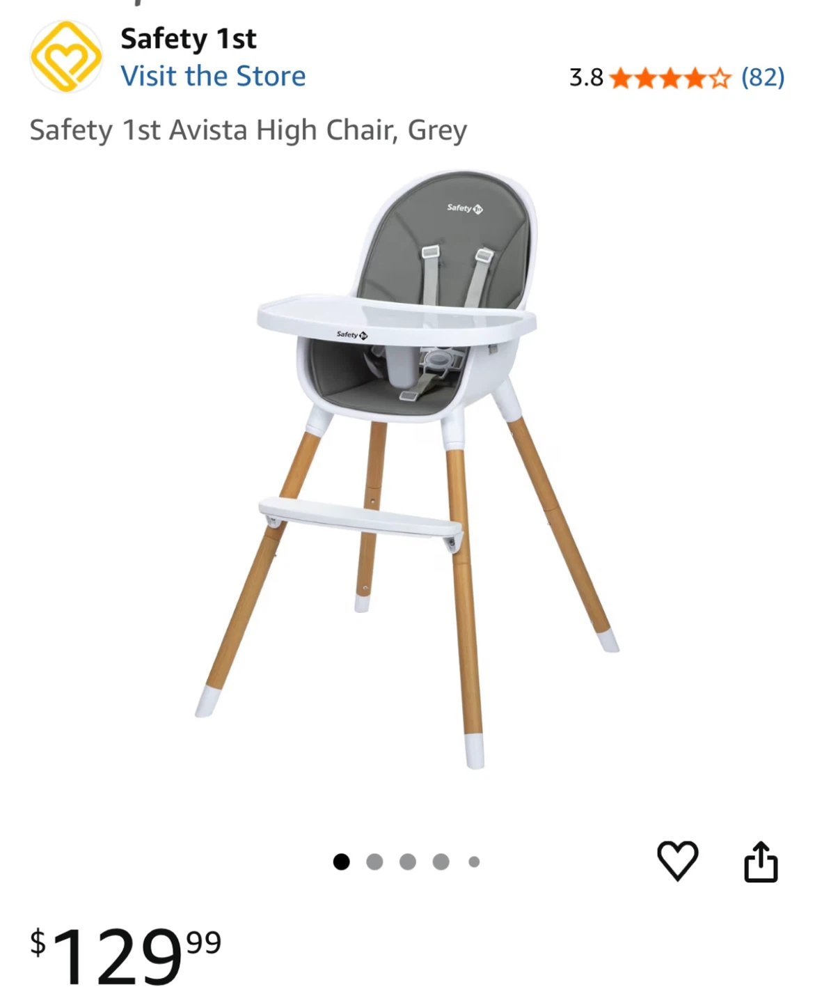 Safety 1st Avista High Chair - photo 2