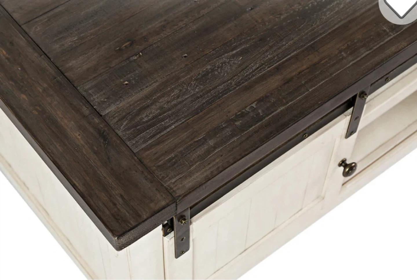 🌱 Farmhouse Barn Door Coffee Table - photo 5