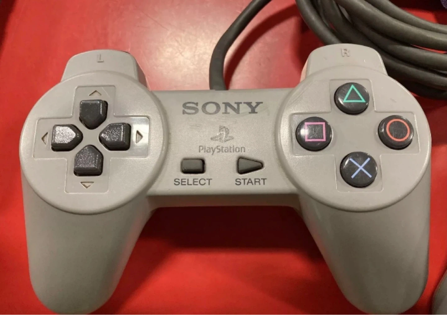 Sony Playstation 1 DualShock Controller Pair - photo 3