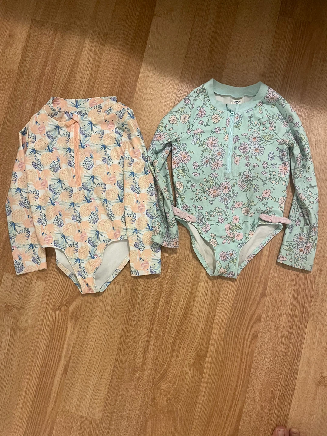 OshKosh B'gosh Toddler Rash Guards - Size 4T (Set of 2)