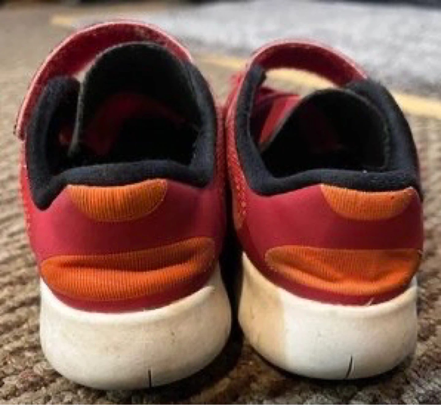 Nike Free RN Toddler Shoes Size 8C Red - photo 3