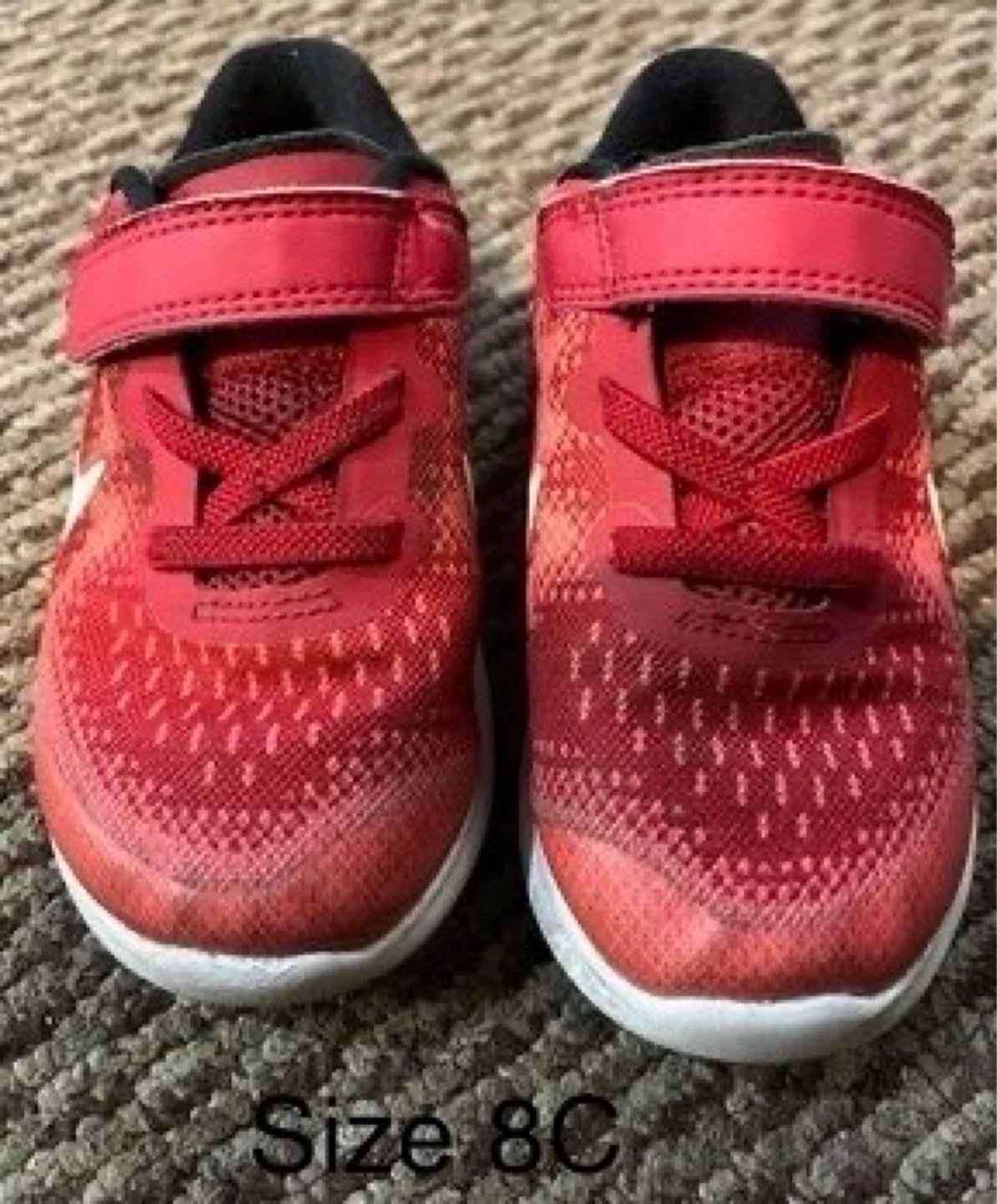 Nike Free RN Toddler Shoes Size 8C Red
