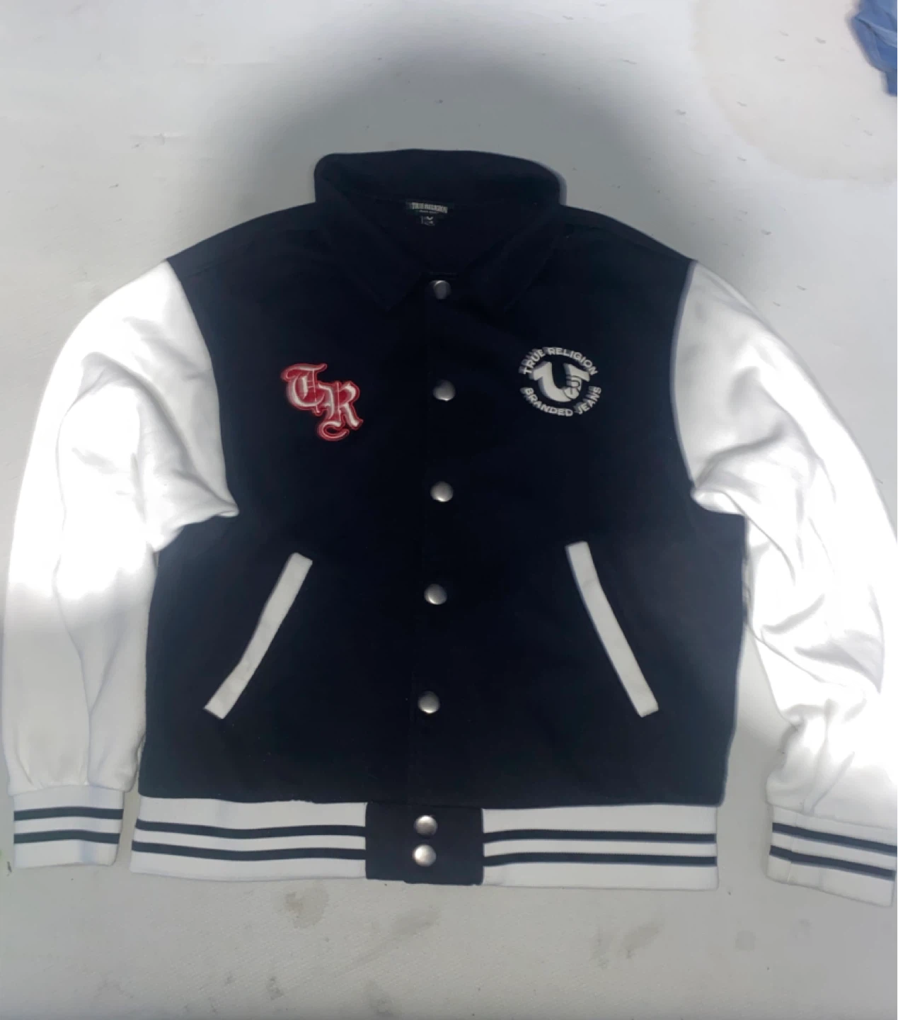True Religion Varsity Jacket