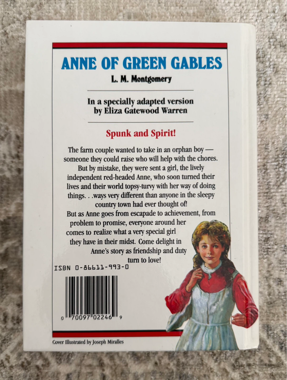 Brand New Anne of Green Gables Great Illustrated Classic Book - photo 2