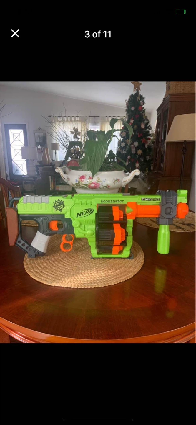 Nerf Zombie Strike Doomominator Blaster - photo 3