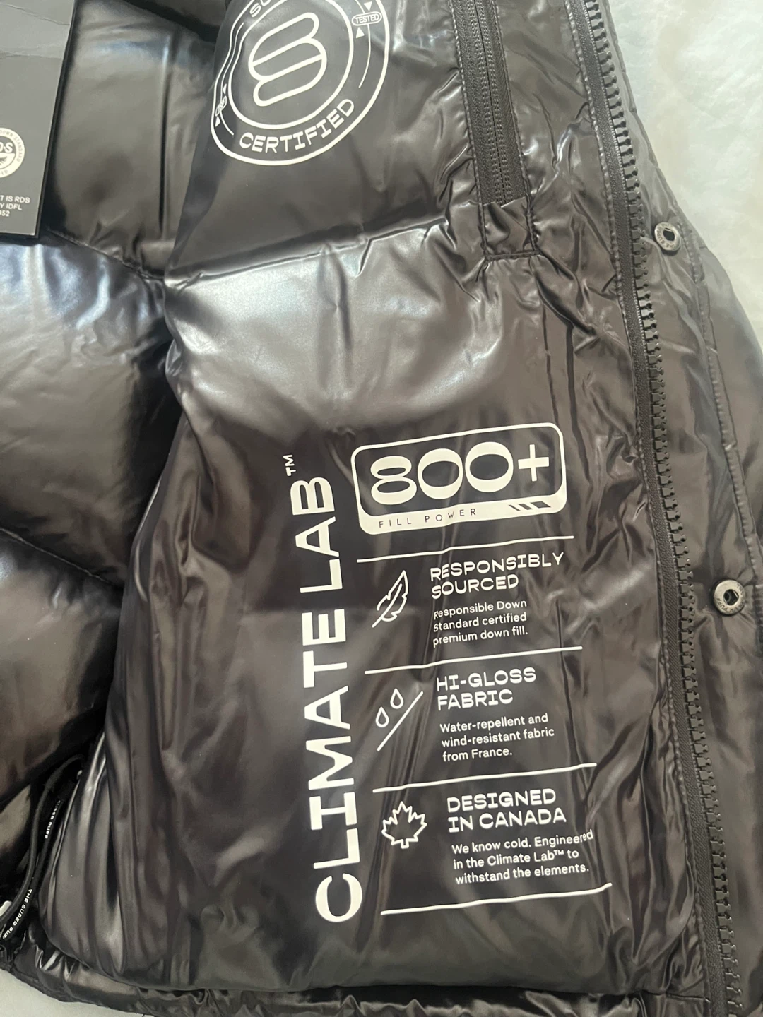 The Super Puff Shorty Black Down Jacket - photo 5
