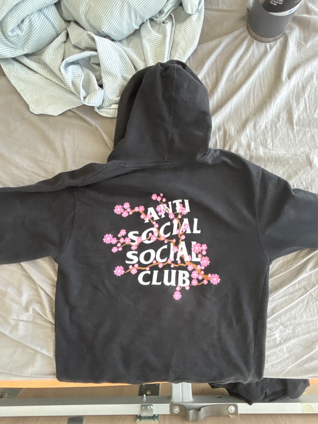 Anti Social Social Club Black Cherry Blossom Hoodie - photo 2