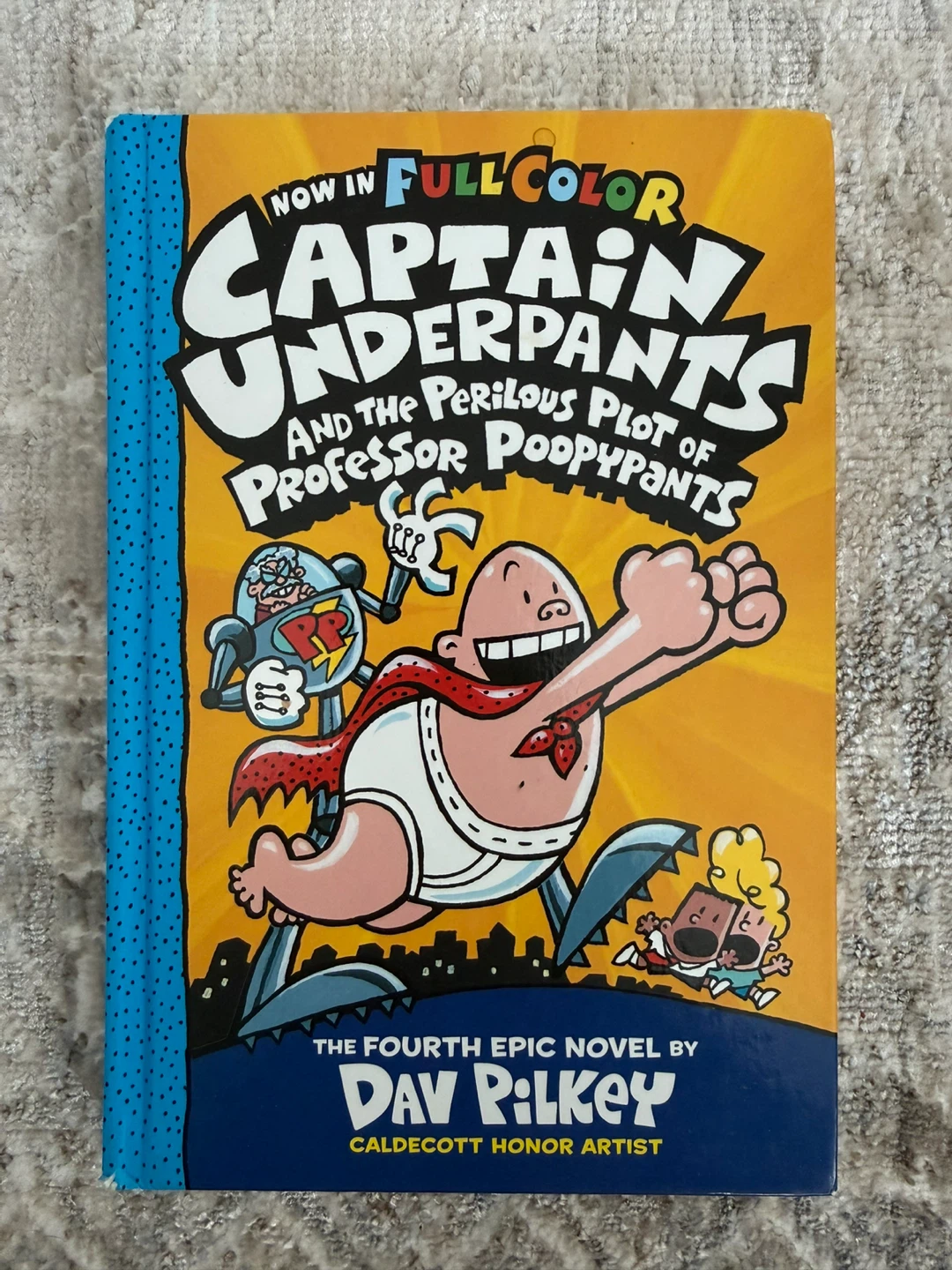 Hardcover Book-Captain Underpants and the Perilous Plot