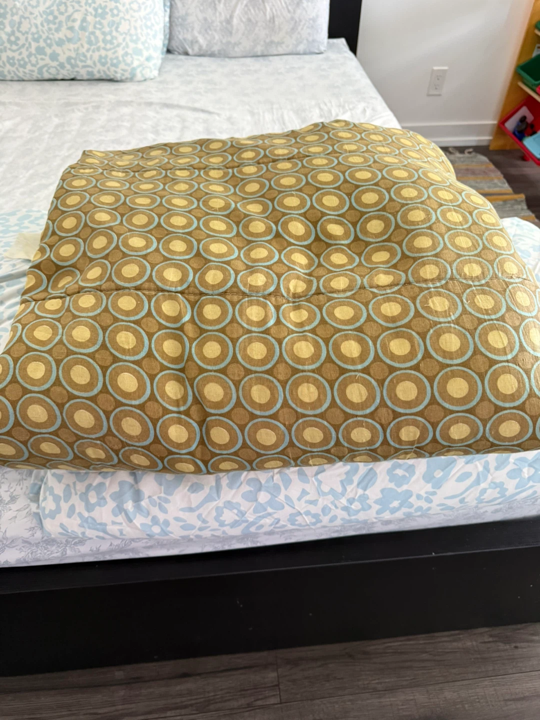 Queen bedspread with geometric design - photo 2