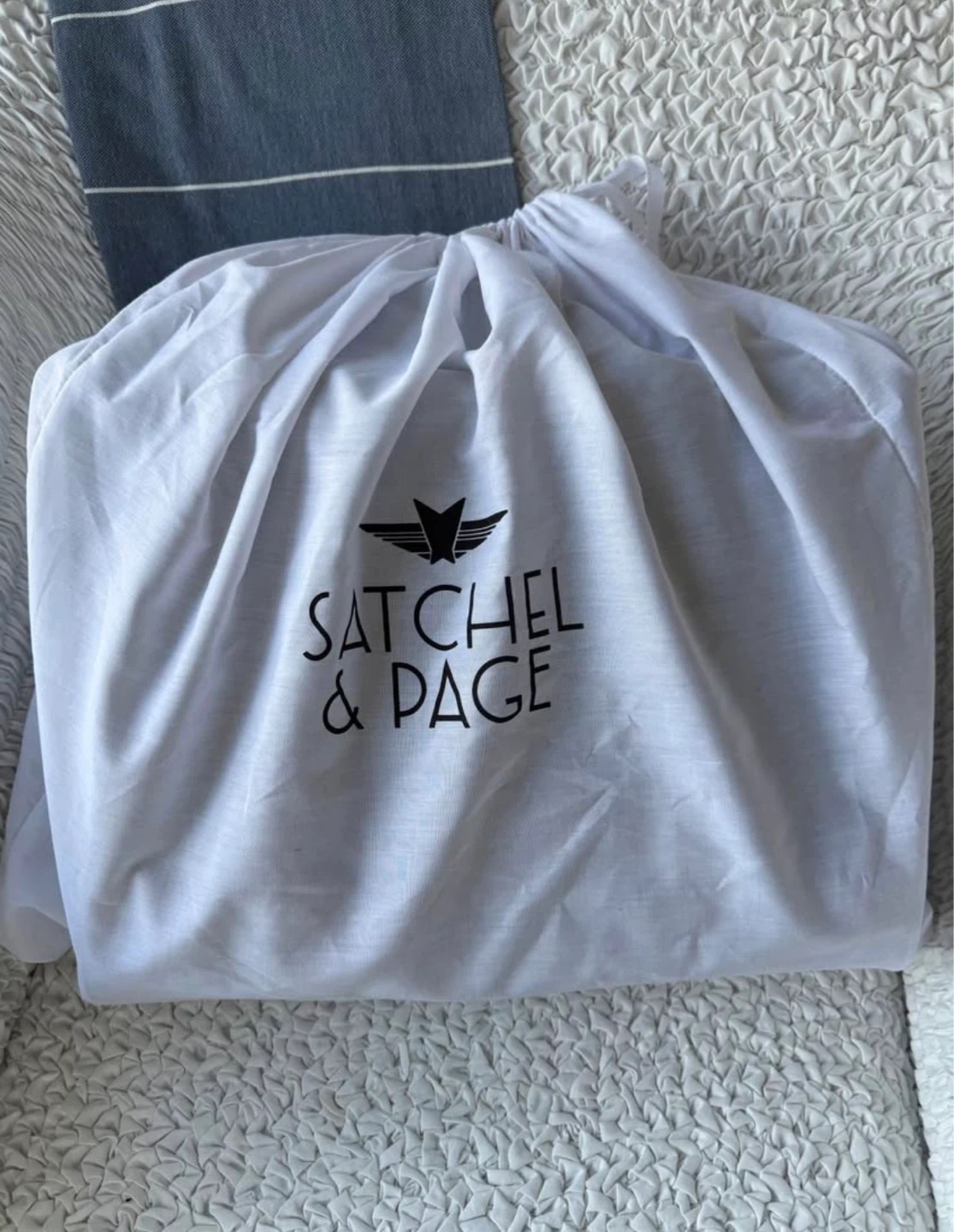 🌱 Satchel & Page Leather Messenger  Bag