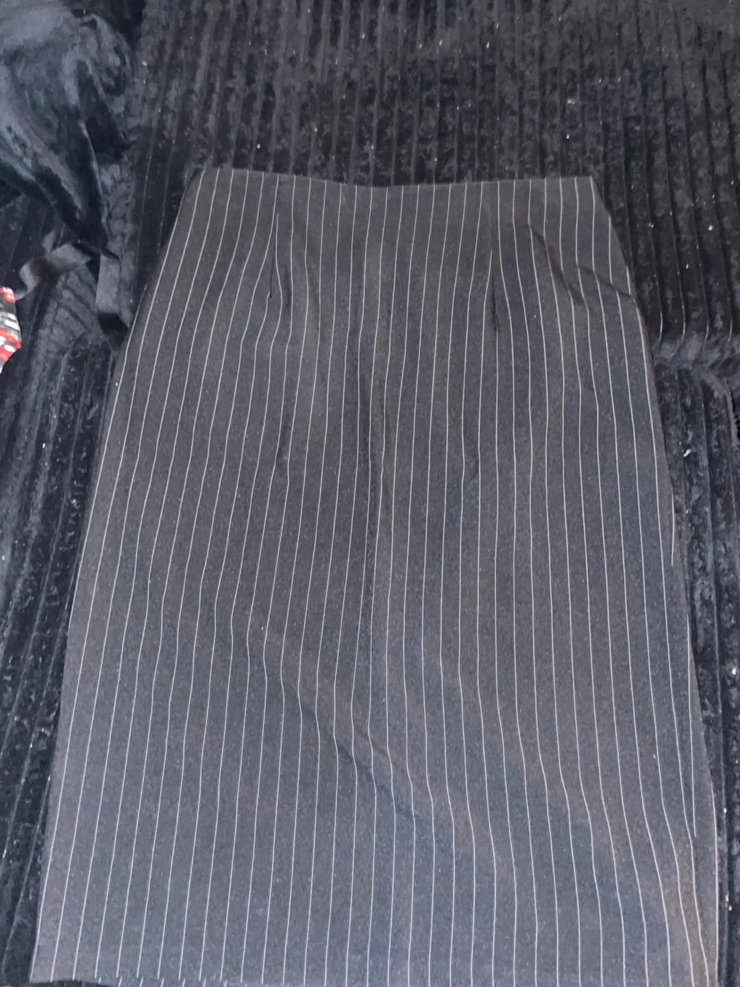 Pinstripe Mini Skirt