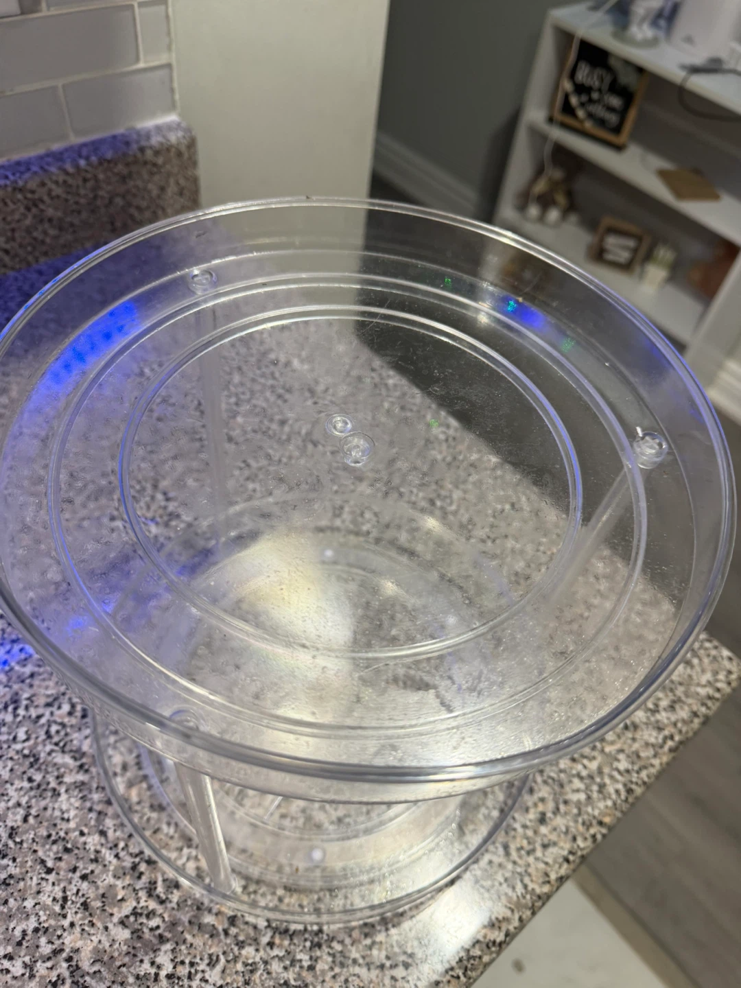 Clear Plastic Revolving Display Stand - photo 3