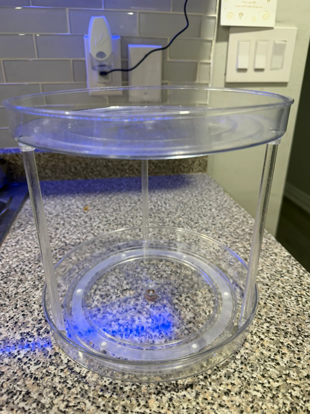 Clear Plastic Revolving Display Stand - photo 2
