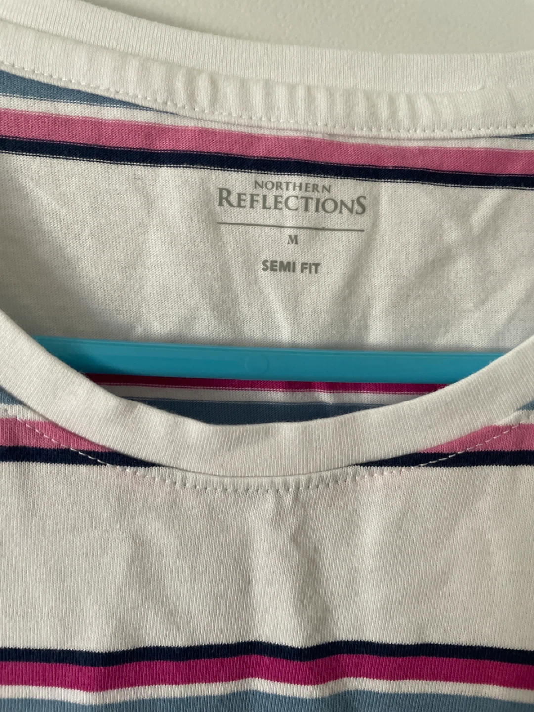 Brand new Northern Reflections Striped T-Shirt - Size M - photo 2