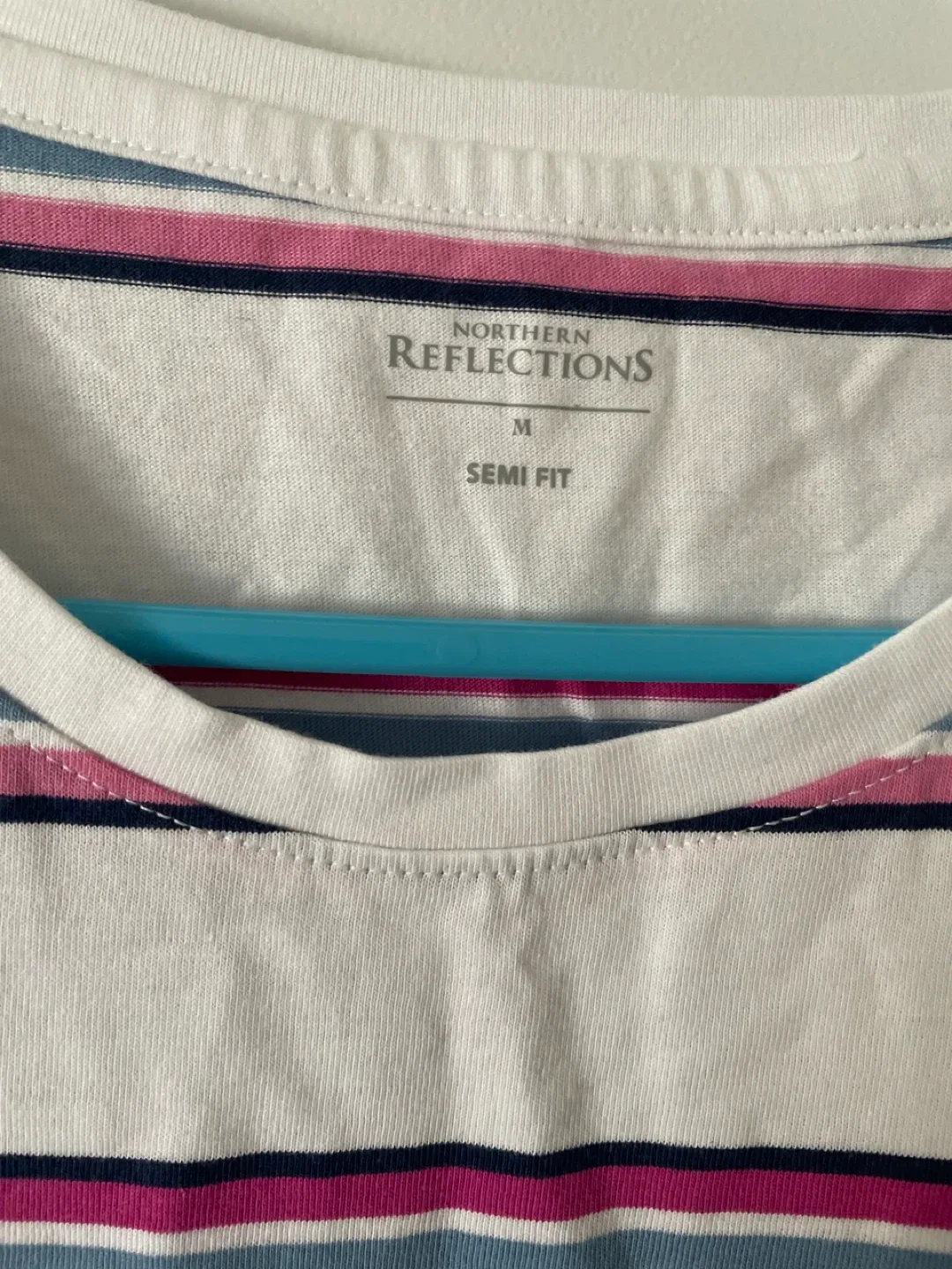 Brand new Northern Reflections Striped T-Shirt - Size M - photo 2
