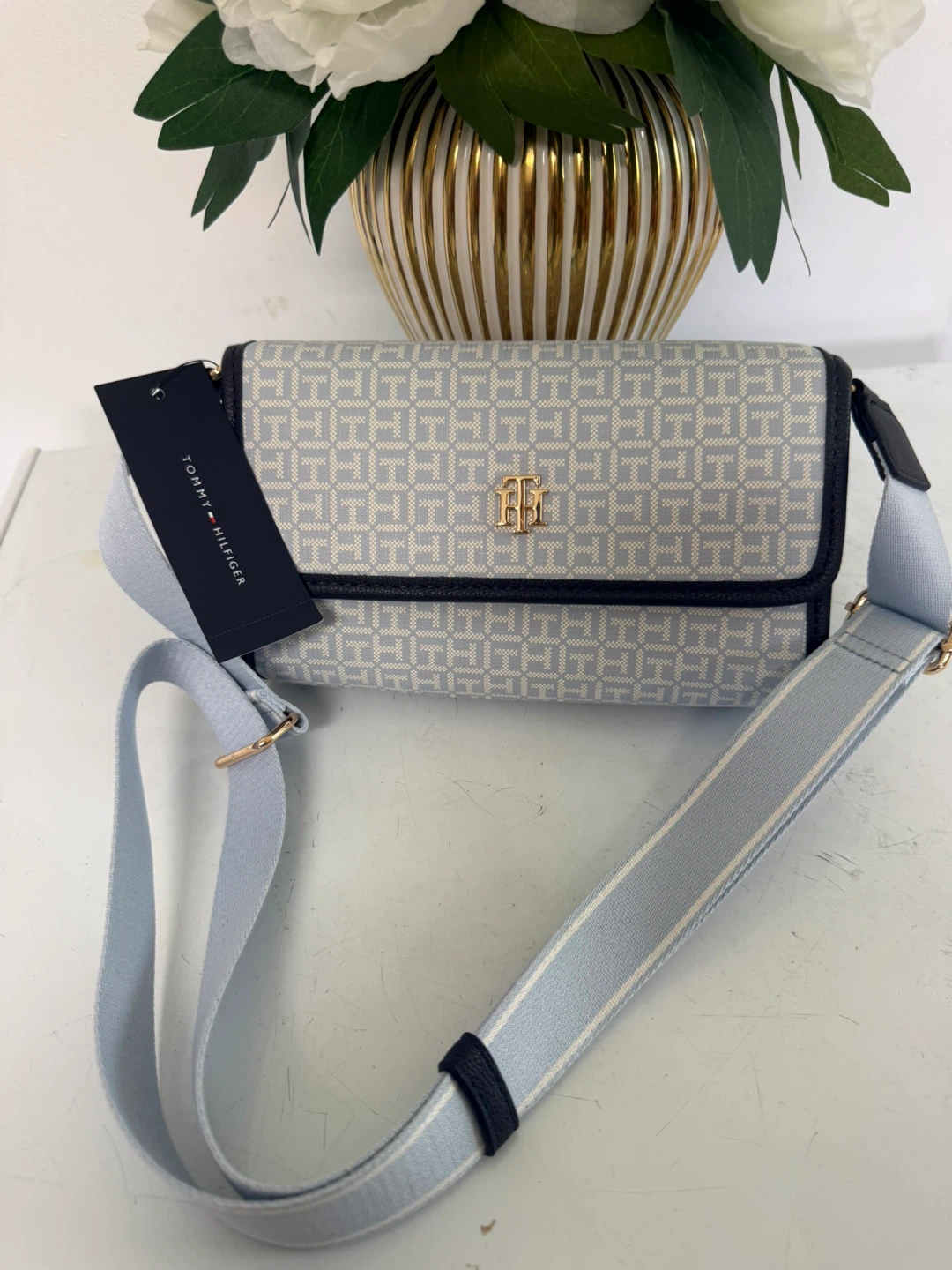 Tommy Hilfiger Monogram Crossbody Bag