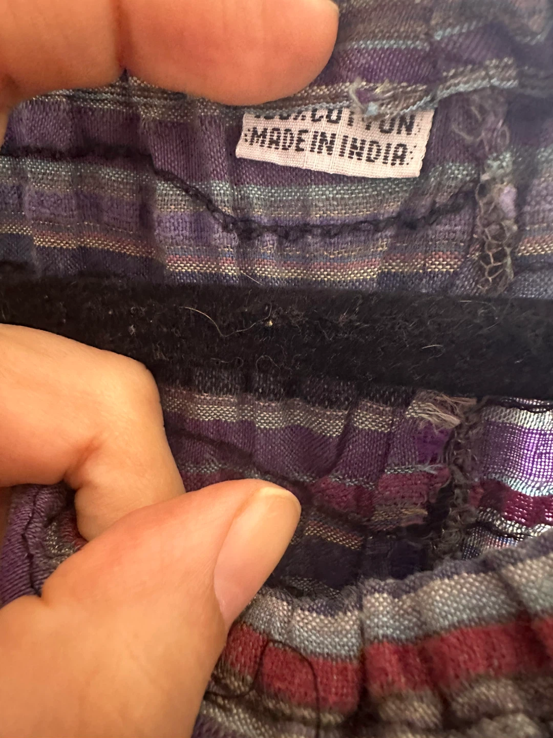 Striped Cotton Harem Pants - photo 3