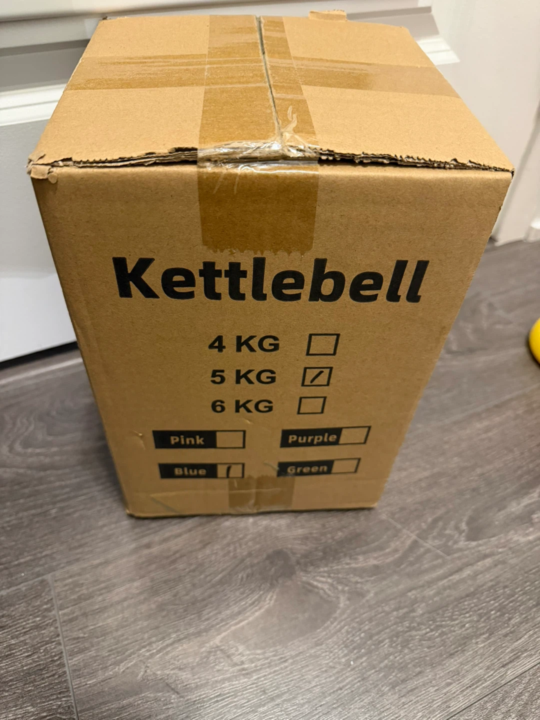 Blue/Purple Kettlebell - 5KG - photo 3