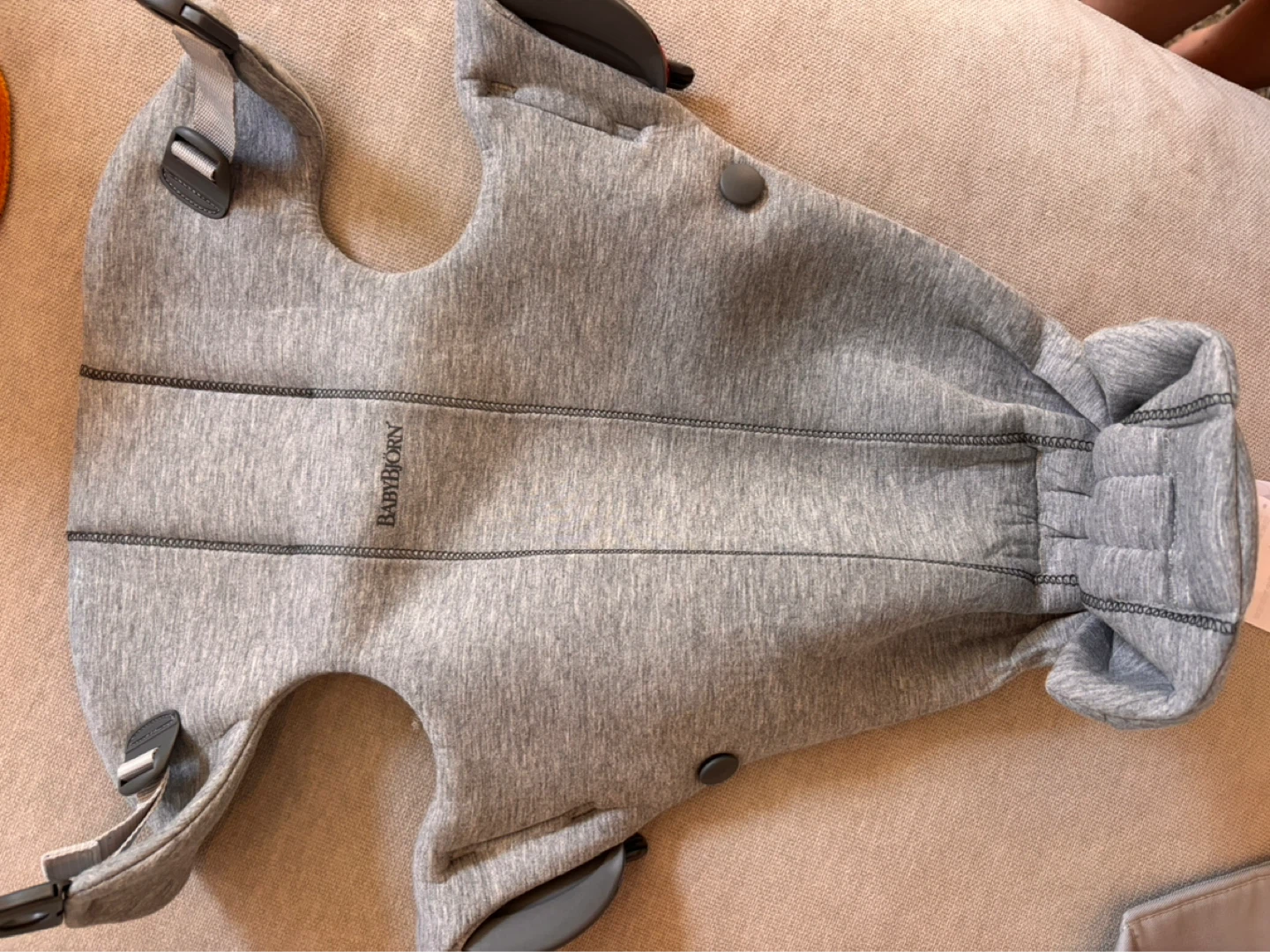BabyBjörn Baby Carrier Mini 3D Jersey Light Grey - photo 2
