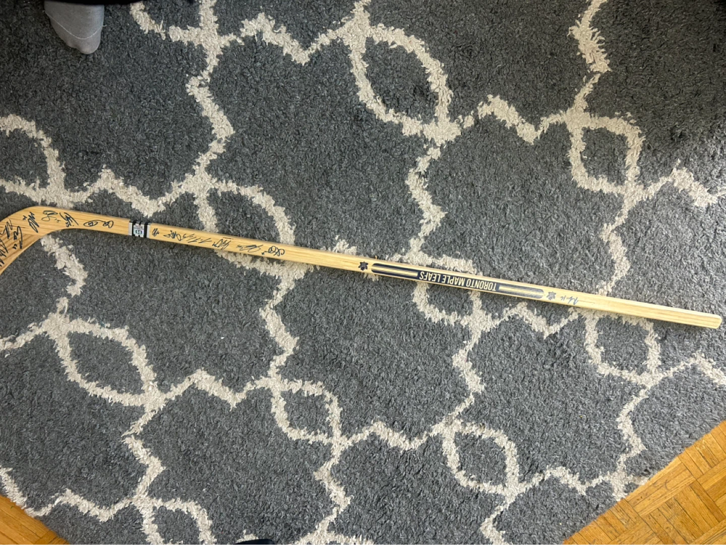 Autographed Toronto Maple Leafs Hockey Stick