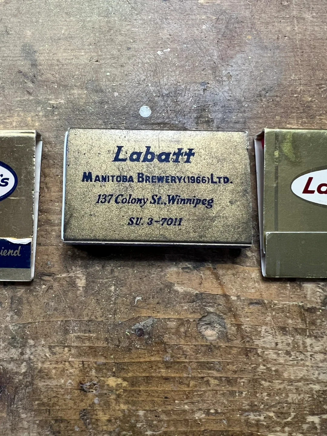 Vintage Labatt’s Beer Matches - photo 3