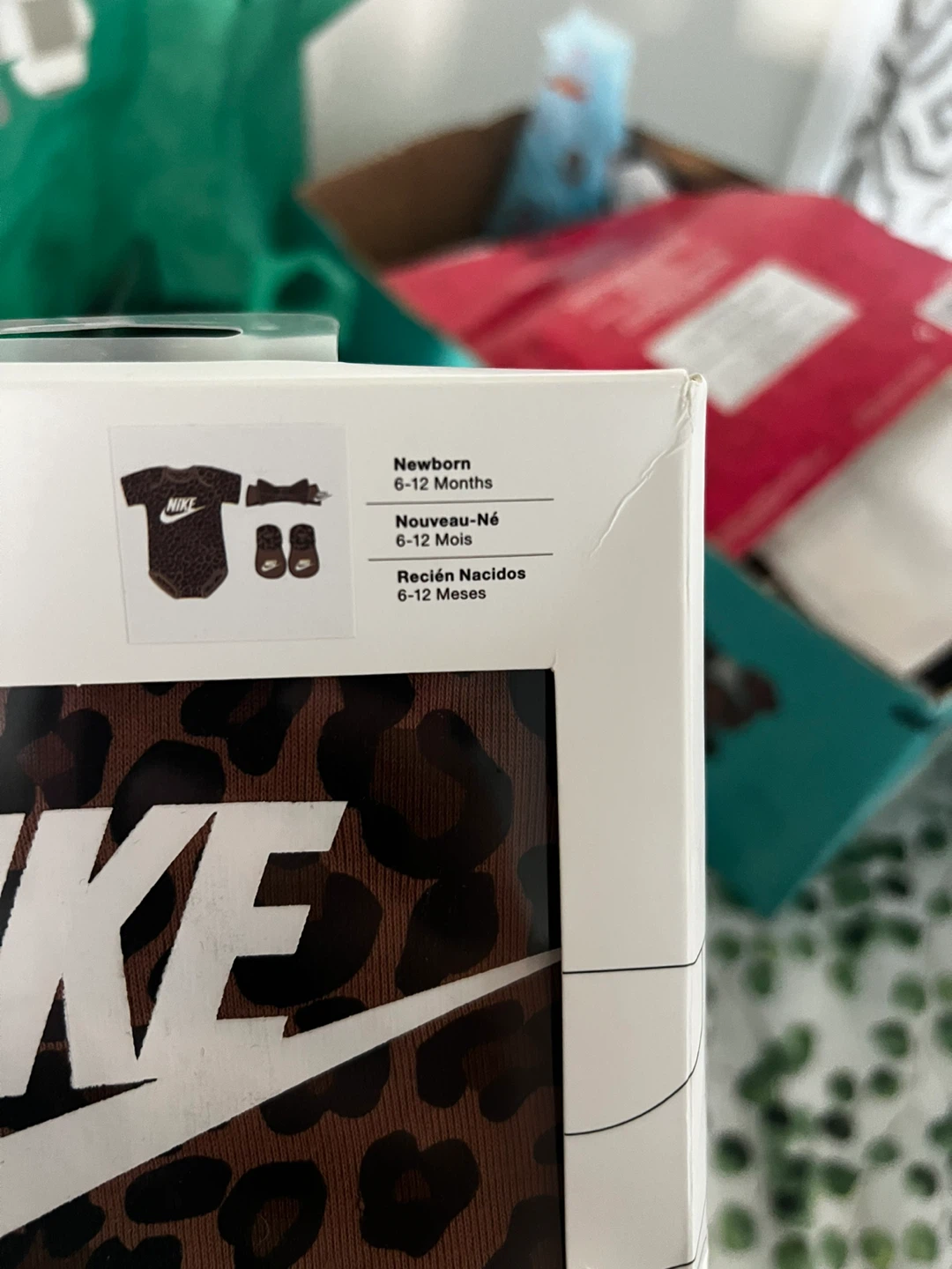 Nike Newborn 3-Piece Set - Bodysuit, Headband & Booties - photo 2