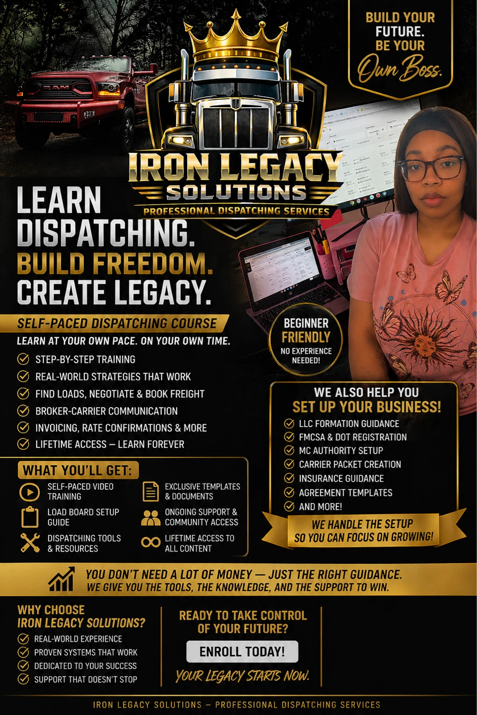 Iron Legacy Solutions Freight Dispatching Course
